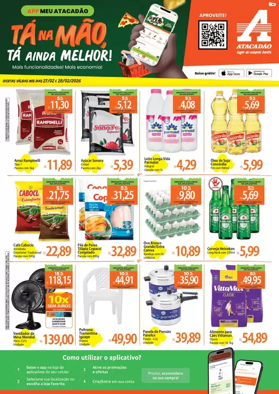 Catálogo Atacadão | Atacadão - App Meu Atacadão | 2026-02-27T00:00:00.000Z - 2026-02-28T00:00:00.000Z
