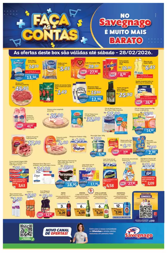 Catálogo Supermercado Savegnago em Santa Maria da Boa Vista | ofertas Savegnago Matão | 2026-02-27T00:00:00.000Z - 2026-02-28T00:00:00.000Z