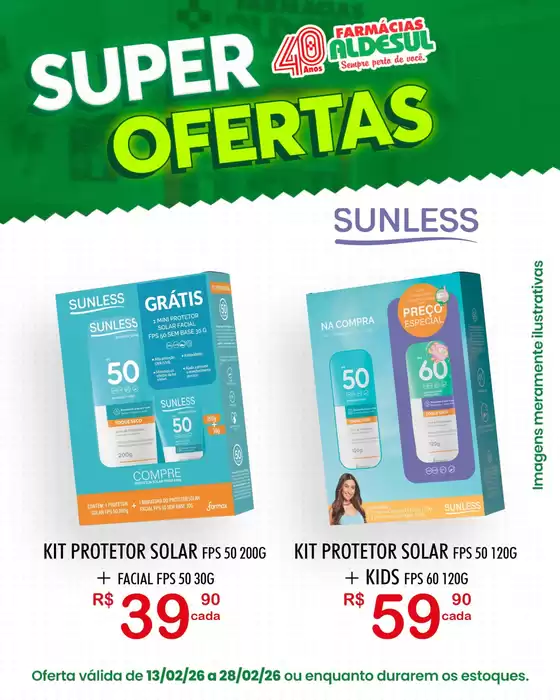 Catálogo Farmácia Aldesul | Descubra ofertas atraentes | 2026-02-13T00:00:00.000Z - 2026-02-28T00:00:00.000Z