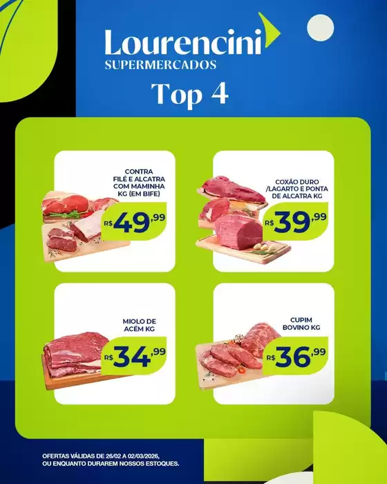 Catálogo Lourencini Supermercados | Novas ofertas para descobrir | 2026-02-26T00:00:00.000Z - 2026-03-02T00:00:00.000Z