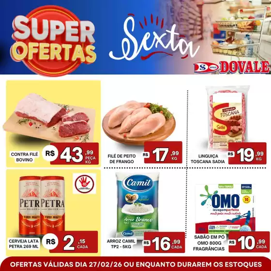 Catálogo Dovale | Descontos e promoções | 2026-02-27T00:00:00.000Z - 2026-02-27T00:00:00.000Z