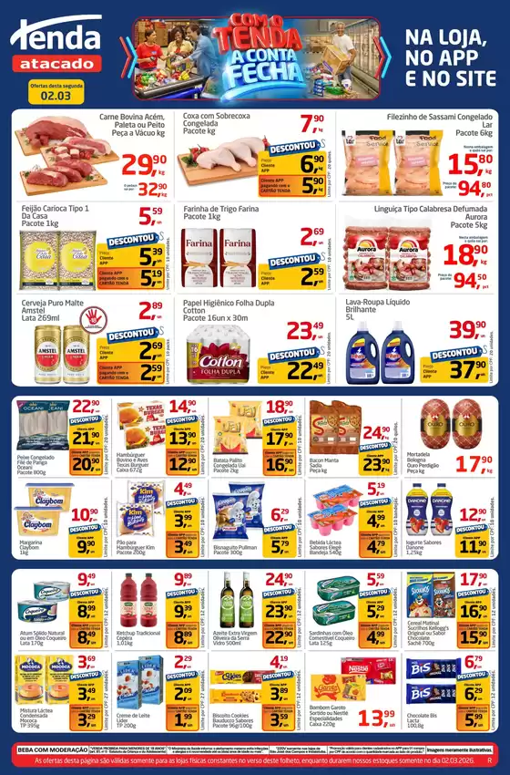 Catálogo Tenda Atacado | TENDA A CONTA FECHA | 2026-03-02T00:00:00.000Z - 2026-03-03T00:00:00.000Z