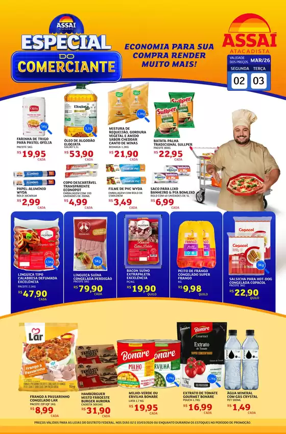 Catálogo Assaí Atacadista | Ofertas exclusivas e pechinchas | 2026-03-02T00:00:00.000Z - 2026-03-03T00:00:00.000Z