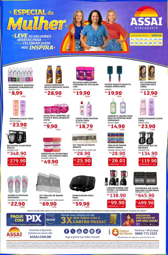 Catálogo Assaí Atacadista | Novas ofertas para descobrir | 2026-03-02T00:00:00.000Z - 2026-03-08T00:00:00.000Z