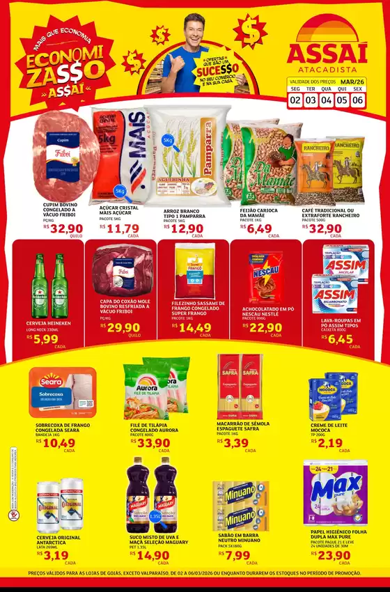 Catálogo Assaí Atacadista | Melhores ofertas para todos os caçadores de pechinchas | 2026-03-02T00:00:00.000Z - 2026-03-06T00:00:00.000Z