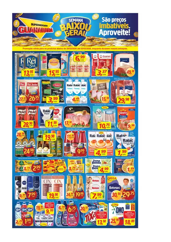 Catálogo Supermercados Guanabara | Encarte Supermercados Guanabara | 2026-02-28T00:00:00.000Z - 2026-03-03T00:00:00.000Z