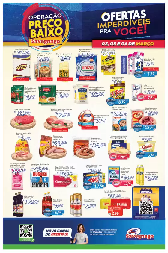 Catálogo Supermercado Savegnago | ofertas Savegnago Jardinópolis | 2026-03-02T00:00:00.000Z - 2026-03-04T00:00:00.000Z