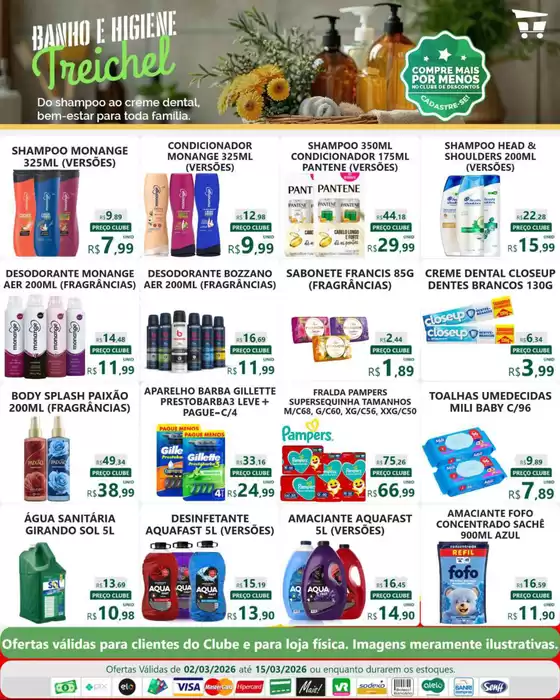 Catálogo Macro Atacado Treichel | Banho e Higena | 2026-03-03T00:00:00.000Z - 2026-03-15T00:00:00.000Z