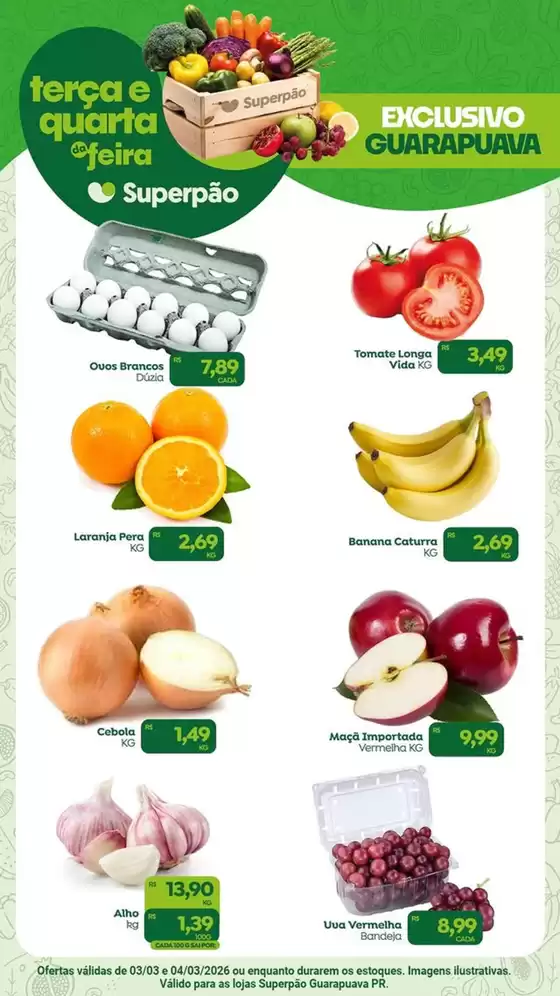 Catálogo Superpão | Terça E Quarta Da Feira  | 2026-03-03T00:00:00.000Z - 2026-03-04T00:00:00.000Z