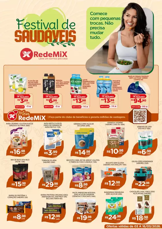 Catálogo Rede Mix | Festival de SAUDAVEIS | 2026-03-03T00:00:00.000Z - 2026-03-16T00:00:00.000Z