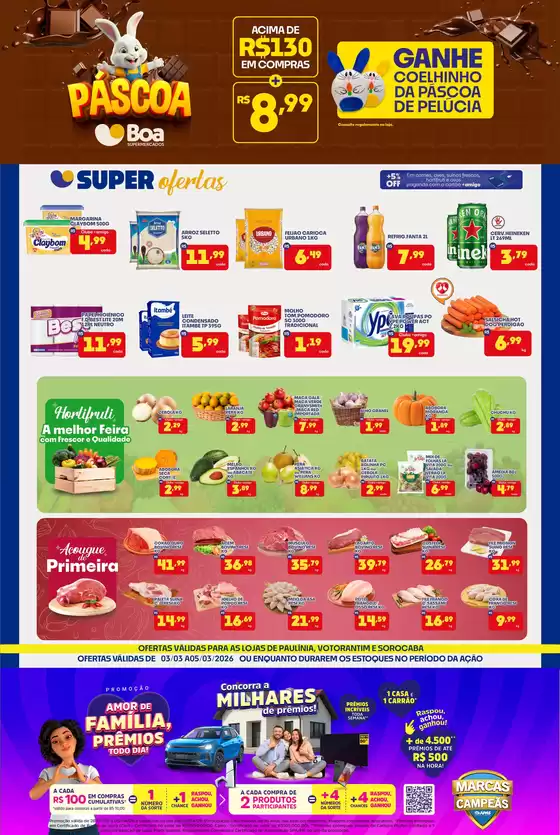 Catálogo Boa Supermercados | PÁSCOA | 2026-03-03T00:00:00.000Z - 2026-03-05T00:00:00.000Z