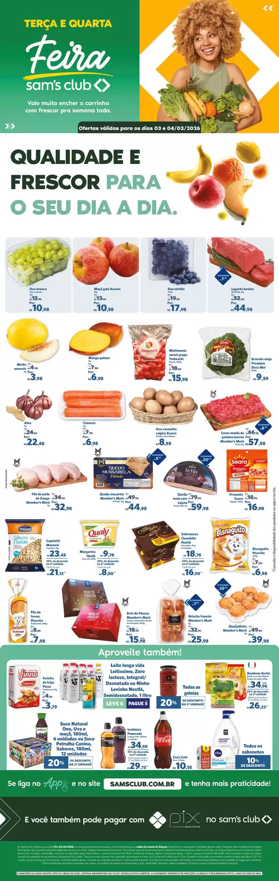 Catálogo Sam's Club | Novas ofertas para descobrir | 2026-03-03T00:00:00.000Z - 2026-03-04T00:00:00.000Z