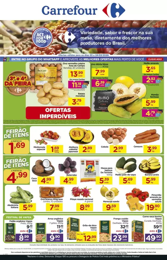 Catálogo Carrefour | FEIRA | 2026-03-03T00:00:00.000Z - 2026-03-04T00:00:00.000Z