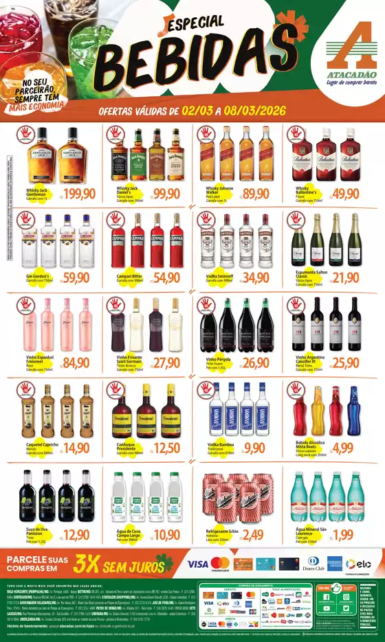 Catálogo Atacadão | Atacadão - Bebidas | 2026-03-03T00:00:00.000Z - 2026-03-08T00:00:00.000Z