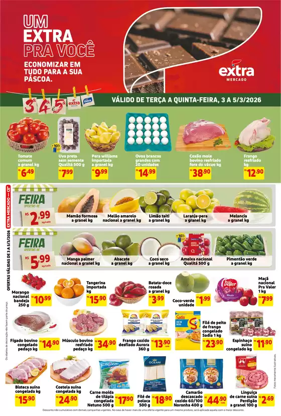 Catálogo Extra | Promoções especiais em andamento | 2026-03-03T00:00:00.000Z - 2026-03-05T00:00:00.000Z
