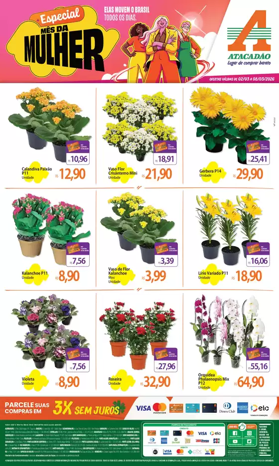 Catálogo Atacadão | Atacadão - Mês da Mulher | 2026-03-02T00:00:00.000Z - 2026-03-08T00:00:00.000Z