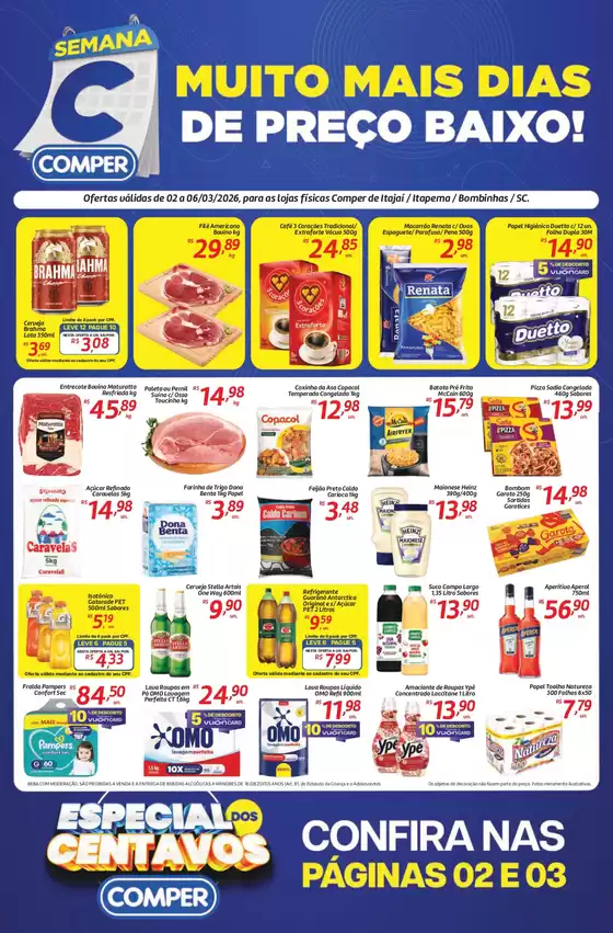 Catálogo Comper | Ofertas especiais atraentes para todos | 2026-03-03T00:00:00.000Z - 2026-03-06T00:00:00.000Z