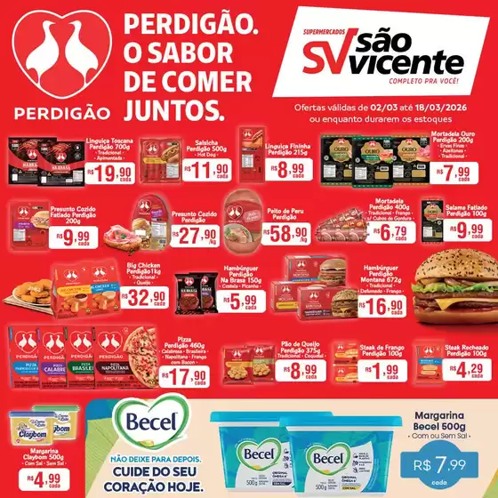 Catálogo Supermercados São Vicente | Promoções especiais em andamento | 2026-03-02T00:00:00.000Z - 2026-03-18T00:00:00.000Z