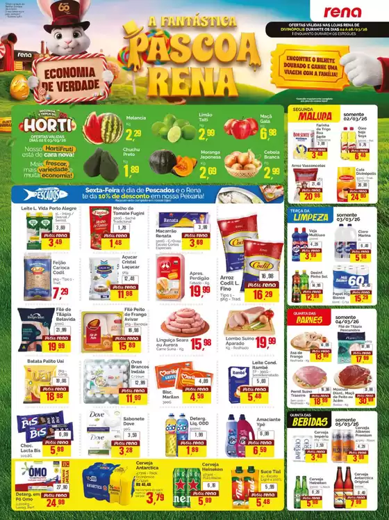 Catálogo Supermercados Rena | Melhores ofertas para todos os caçadores de pechinchas | 2026-03-02T00:00:00.000Z - 2026-03-08T00:00:00.000Z
