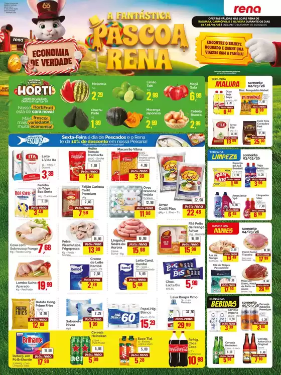 Catálogo Supermercados Rena | Encarte Supermercados Rena | 2026-03-02T00:00:00.000Z - 2026-03-08T00:00:00.000Z