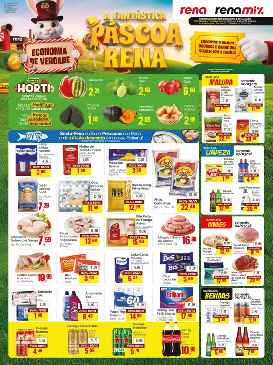 Catálogo Supermercados Rena | Nossas melhores pechinchas | 2026-03-02T00:00:00.000Z - 2026-03-08T00:00:00.000Z