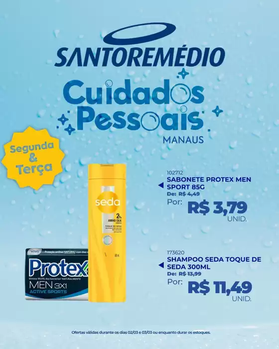 Catálogo Drogarias Santo Remédio | Descontos e promoções | 2026-03-02T00:00:00.000Z - 2026-03-03T00:00:00.000Z