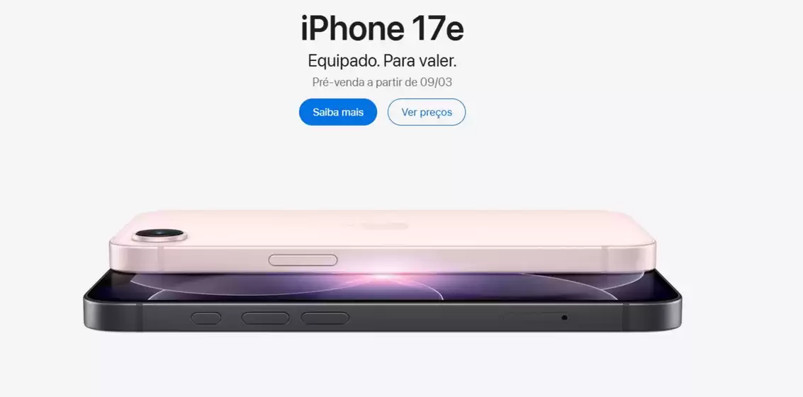 Catálogo Apple | iPhone 17e ! | 2026-03-03T00:00:00.000Z - 2026-03-09T00:00:00.000Z