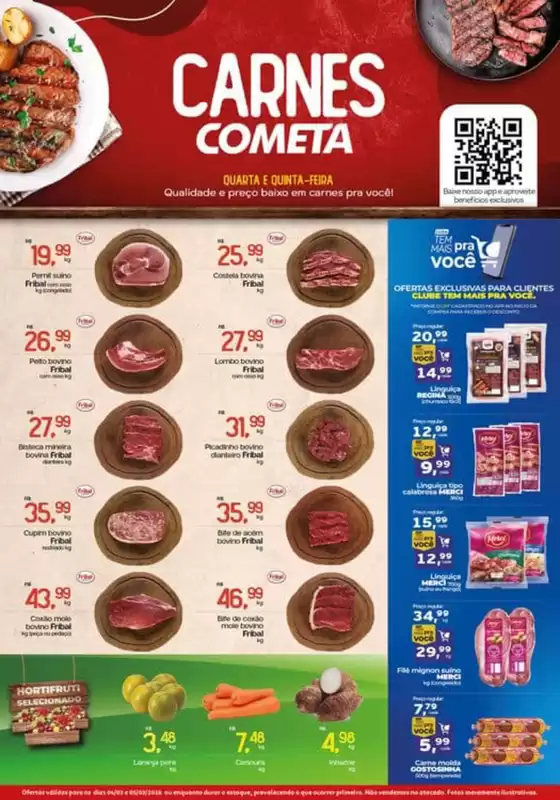Catálogo Cometa Supermercados | CARNES COMETА | 2026-03-04T00:00:00.000Z - 2026-03-05T00:00:00.000Z