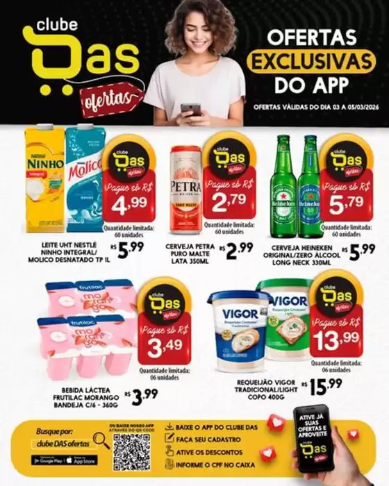 Catálogo Rede DAS | Ofertas Exclusivas DO APP | 2026-03-04T00:00:00.000Z - 2026-03-05T00:00:00.000Z