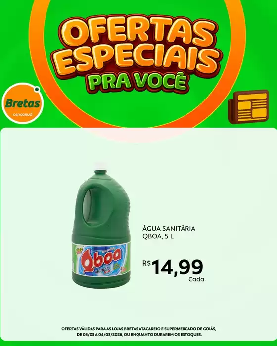 Catálogo Supermercado Bretas | Descontos e promoções | 2026-03-03T00:00:00.000Z - 2026-03-04T00:00:00.000Z