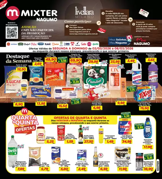 Catálogo Nagumo | TABLOIDE SEMANAL - MIXTER | 2026-03-02T00:00:00.000Z - 2026-03-08T00:00:00.000Z