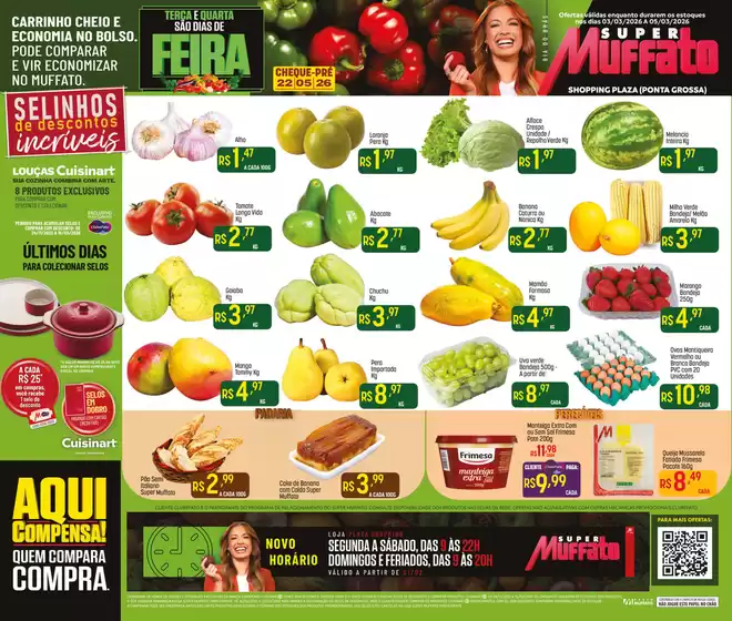 Catálogo Super Muffato em Quedas do Iguaçu | Ampla seleção de ofertas | 2026-03-03T00:00:00.000Z - 2026-03-05T00:00:00.000Z