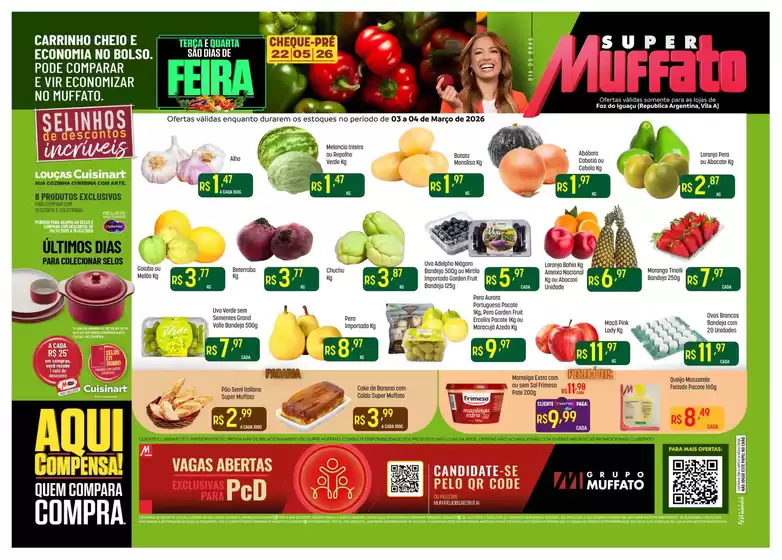Catálogo Super Muffato em Quedas do Iguaçu | Melhores ofertas e descontos | 2026-03-03T00:00:00.000Z - 2026-03-04T00:00:00.000Z