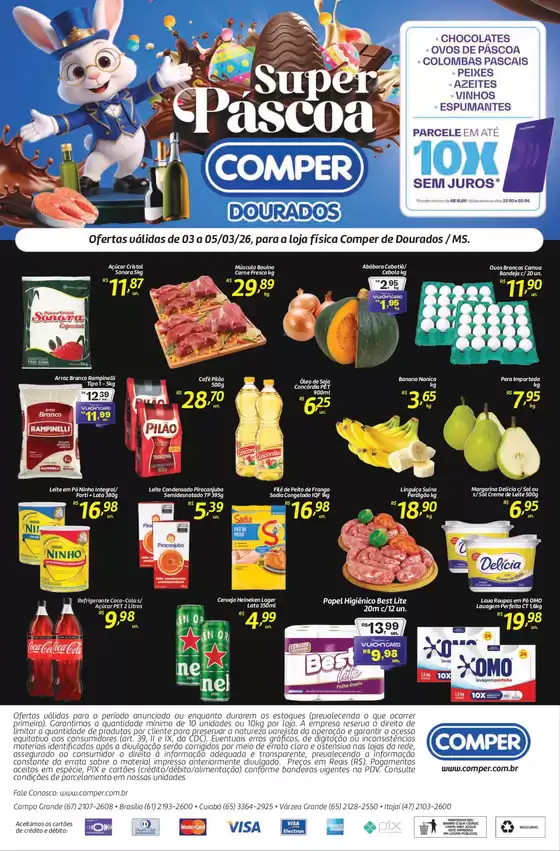 Catálogo Comper | Ofertas Dourados | 2026-03-04T00:00:00.000Z - 2026-03-05T00:00:00.000Z