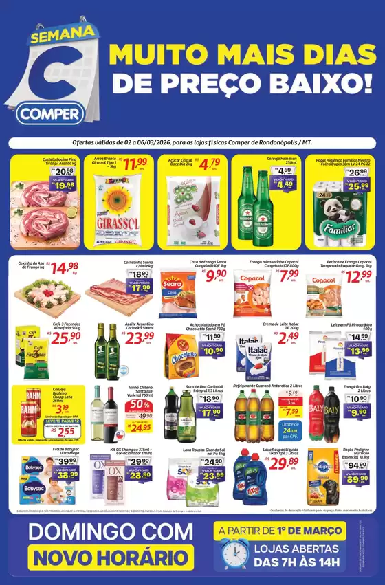 Catálogo Comper | Ofertas para caçadores de pechinchas | 2026-03-04T00:00:00.000Z - 2026-03-06T00:00:00.000Z