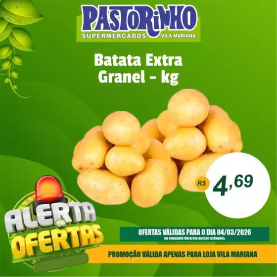 Catálogo Supermercado Pastorinho | Ofertas exclusivas e pechinchas | 2026-03-04T00:00:00.000Z - 2026-03-04T00:00:00.000Z