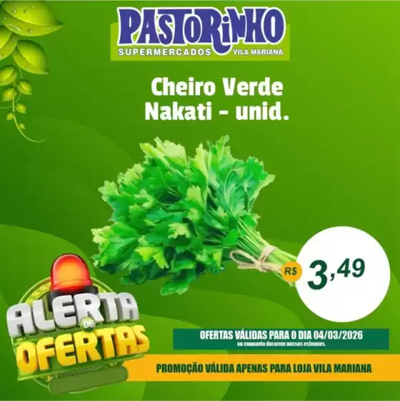Catálogo Supermercado Pastorinho | Melhores ofertas para todos os clientes | 2026-03-04T00:00:00.000Z - 2026-03-04T00:00:00.000Z
