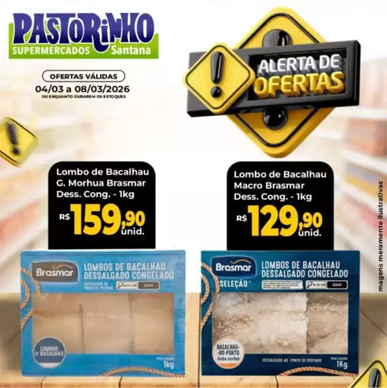 Catálogo Supermercado Pastorinho | Ofertas para caçadores de pechinchas | 2026-03-04T00:00:00.000Z - 2026-03-08T00:00:00.000Z