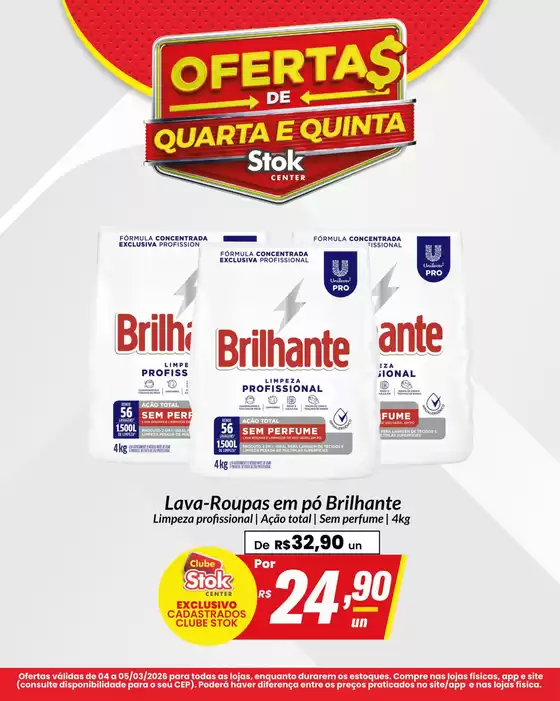 Catálogo Stok Center | Descontos e promoções | 2026-03-04T00:00:00.000Z - 2026-03-05T00:00:00.000Z