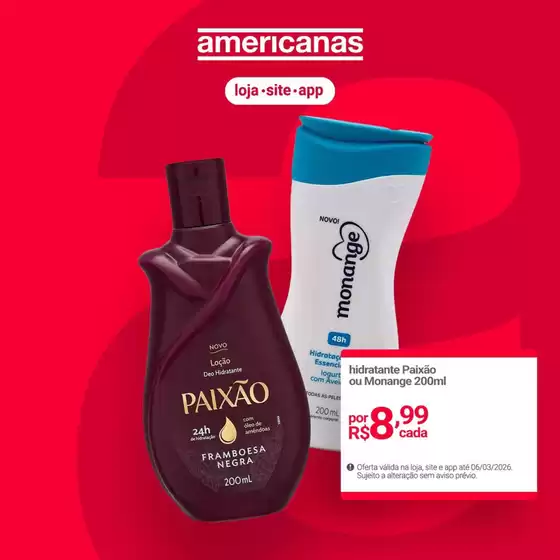 Catálogo Lojas Americanas | Promoções especiais em andamento | 2026-03-04T00:00:00.000Z - 2026-03-06T00:00:00.000Z