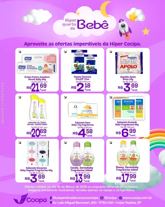 Catálogo Cocipa | Ofertas exclusivas e pechinchas | 2026-03-04T00:00:00.000Z - 2026-03-04T00:00:00.000Z