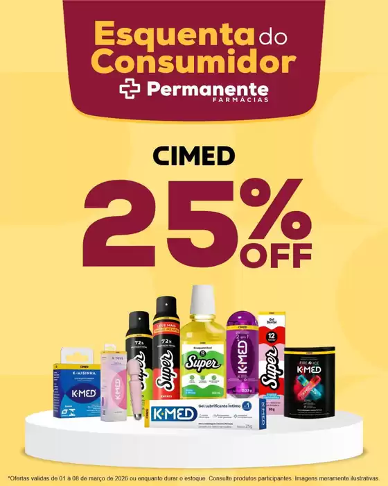 Catálogo Farmácia Permanente | Grandes descontos em produtos selecionados | 2026-03-01T00:00:00.000Z - 2026-03-08T00:00:00.000Z