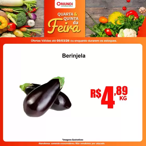 Catálogo Oriundi | QUARTA & QUINTA Da Feira | 2026-03-04T00:00:00.000Z - 2026-03-05T00:00:00.000Z