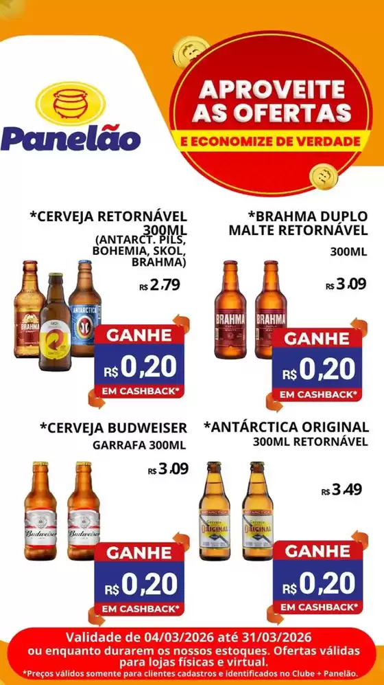 Catálogo Panelão Supermercados | ECONOMIZE DE VERDADE | 2026-03-04T00:00:00.000Z - 2026-03-31T00:00:00.000Z