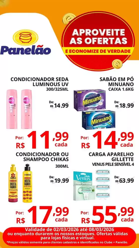 Catálogo Panelão Supermercados | APROVEITE AS OFERTAS | 2026-03-04T00:00:00.000Z - 2026-03-08T00:00:00.000Z