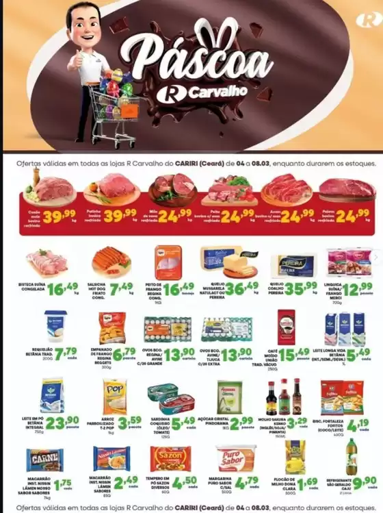 Catálogo R Carvalho Supermercado | Páscoa | 2026-03-04T00:00:00.000Z - 2026-03-08T00:00:00.000Z