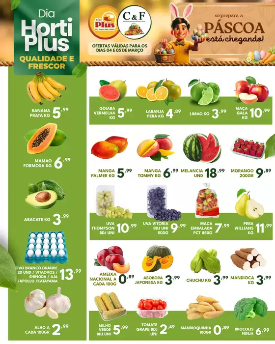 Catálogo Rede Plus Supermercados em Jaguariaíva | Jornal de ofertas | 2026-03-04T00:00:00.000Z - 2026-03-05T00:00:00.000Z