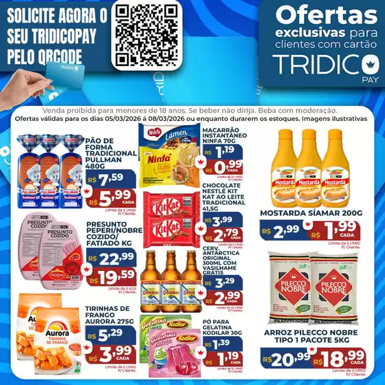 Catálogo Supermercados Tridico | TridicoPay | 2026-03-05T00:00:00.000Z - 2026-03-08T00:00:00.000Z