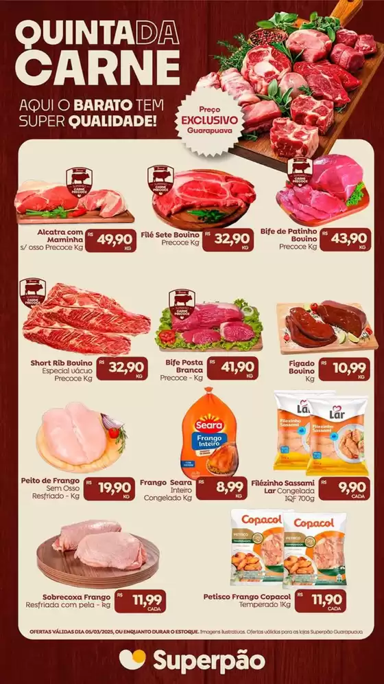 Catálogo Superpão | Quinta Da Carne | 2026-03-05T00:00:00.000Z - 2026-03-05T00:00:00.000Z