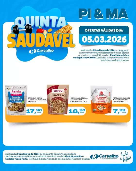 Catálogo R Carvalho Supermercado | Quinta Saudável | 2026-03-05T00:00:00.000Z - 2026-03-05T00:00:00.000Z